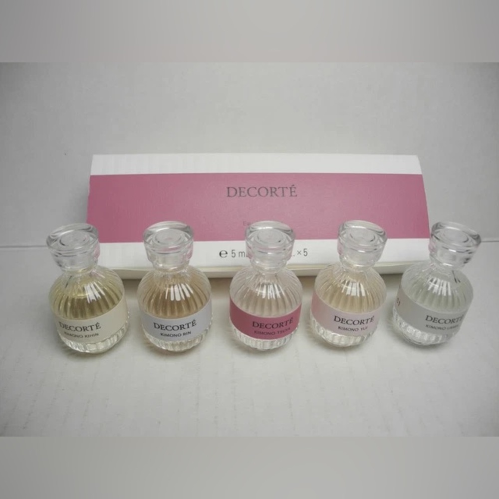 Decorté Kimono Collection - Floral Glass Bottles - Picture 2 of 5